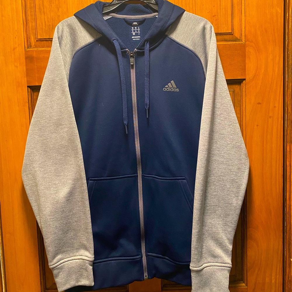 Adidas full zip hoodie Size medium Great condition